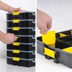 Stanley Black Master Organizer Tool Bag - Ultimate Storage Solution for Professionals - Item No. 3253561947452
